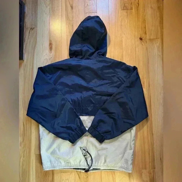 Vintage Reebok Windbreaker Jacket Medium 90s Casuals Full Zip - Picture 3 of 3